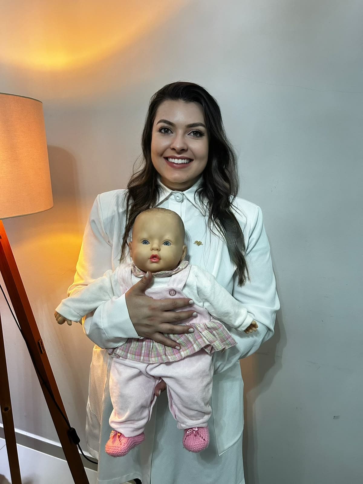 Fisioterapeuta com Bebê